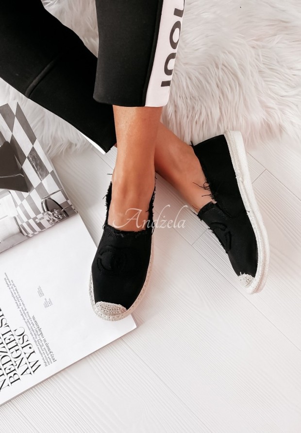 Espadrilky  Chantal černé