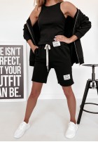 Top Sporty Chic Black