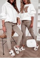 Kalhoty Jeans Nimet Mokka