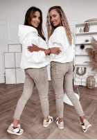 Kalhoty Jeans Nimet Mokka