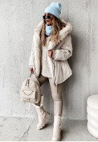 Bunda Parka Mavery Beige