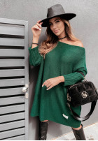 Svetr Oversize Andrena Bottle Green