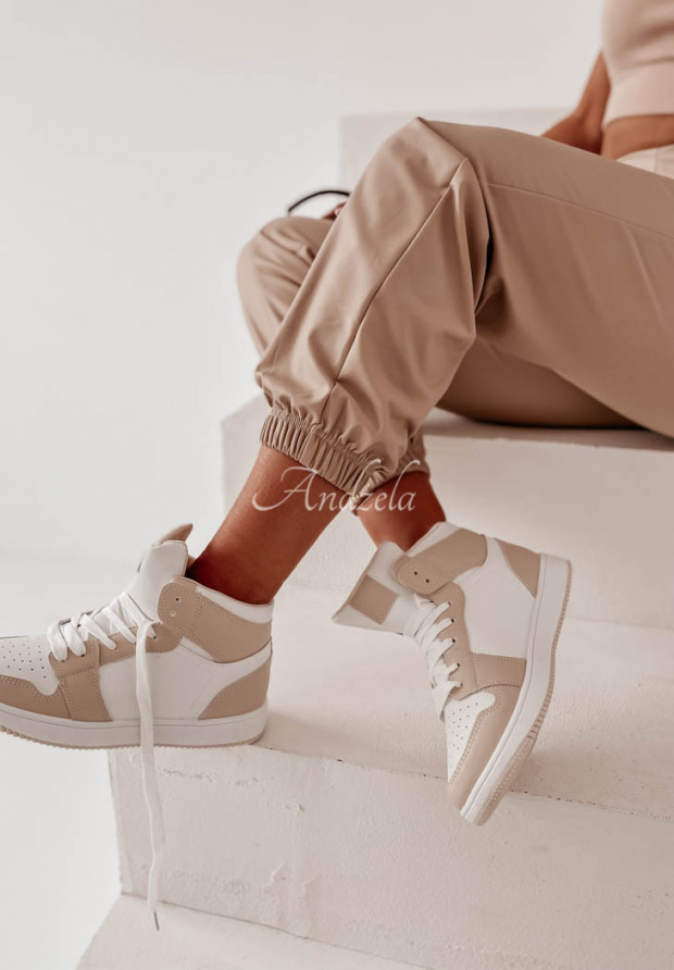 Sneakersy Kiddy béžové