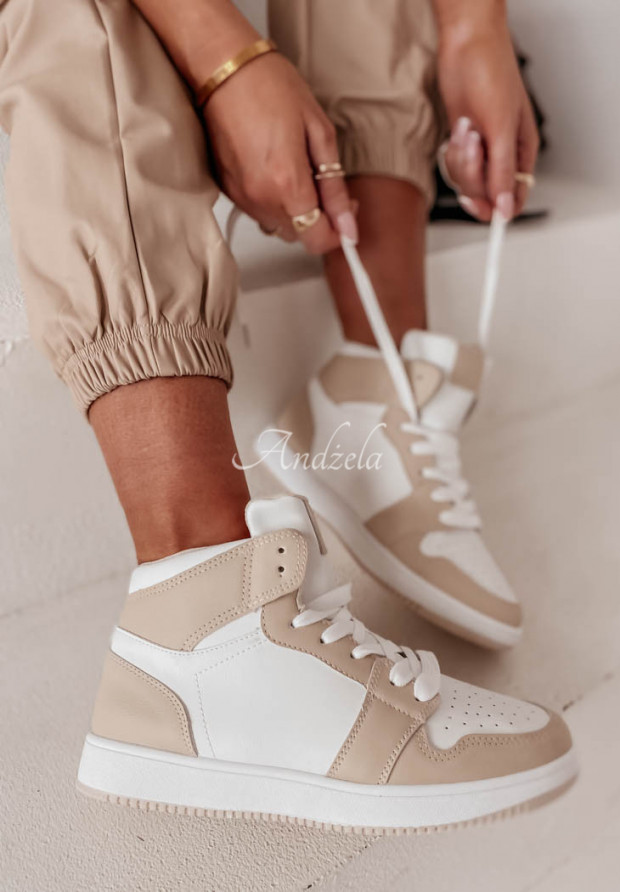 Sneakersy Kiddy béžové