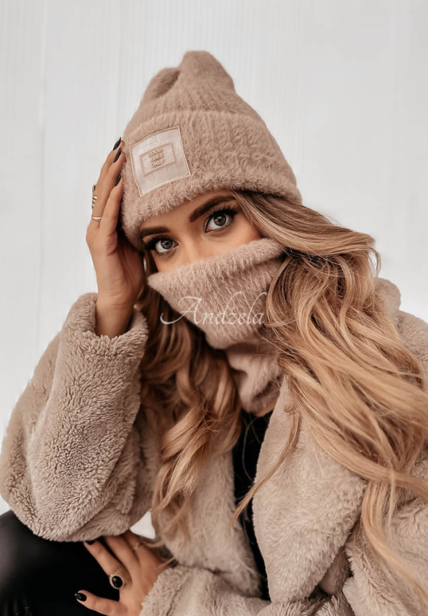 Žebrovaný nákrčník alpaka Freezing Cold velbloudí