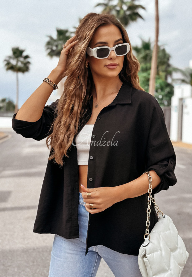 Košile oversize True Beauty černá
