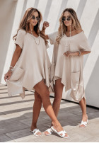 Halenka Tunika oversize I Am Me béžová