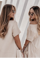 Halenka Tunika oversize I Am Me béžová