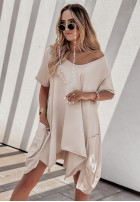 Halenka Tunika oversize I Am Me béžová