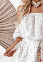 Ażurowa Šaty španělština boho Harmonious ecru