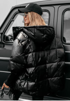 Prošívaná Bunda oversize September černá