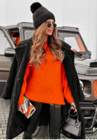 Svetr oversize Manville oranžový