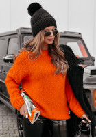 Svetr oversize Manville oranžový