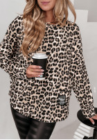 Halenka oversize Twyla w panterkę