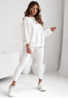 Prążkowane Legíny Active Play ecru