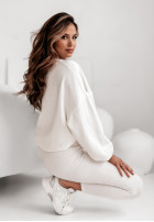 Prążkowane Legíny Active Play ecru