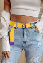 Kalhoty džínové  z przetarciami Viren světle modré