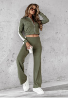 Tepláková souprava Fit And Fierce khaki