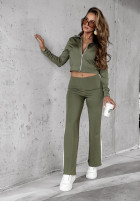 Tepláková souprava Fit And Fierce khaki