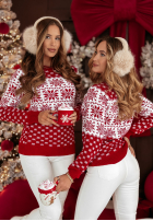 Svetr Snowball Red