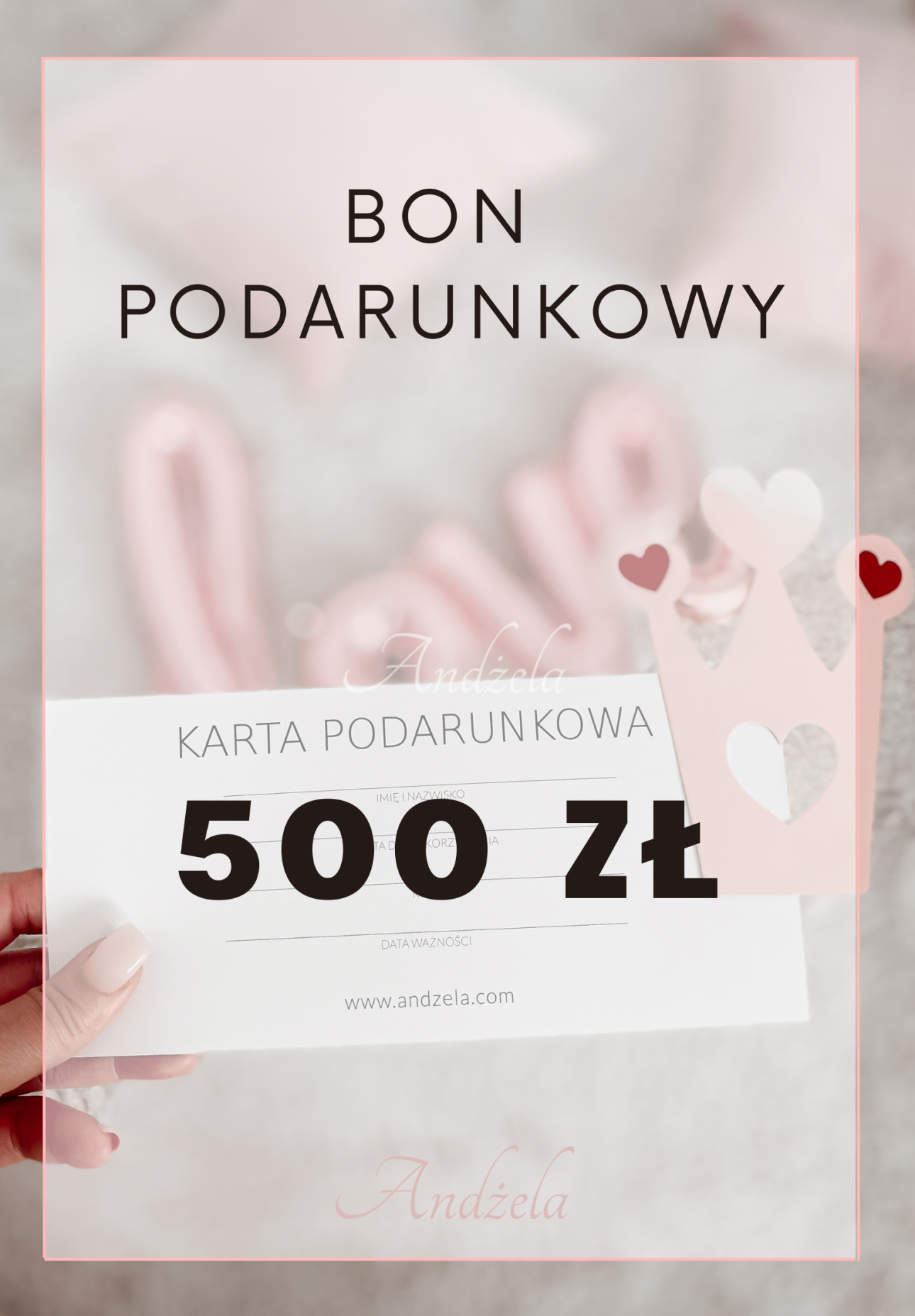 Bon Podarunkowy                                         500