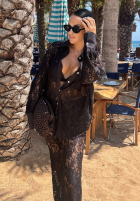 Koronkowe Kalhoty La Milla Lace Elegance černé