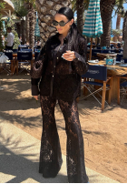 Koronkowe Kalhoty La Milla Lace Elegance černé