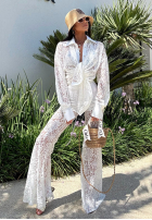 Koronkowe Kalhoty La Milla Lace Elegance bílé
