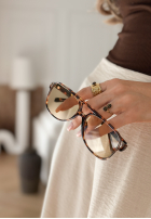 Brýle przeciwsłoneczne Sunnies For Me hnědé