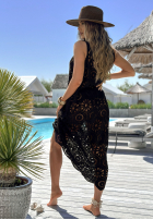 Ażurowa Šaty boho Samira černá