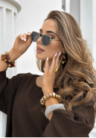 Brýle przeciwsłoneczne Glamorous Glances zlato-černé