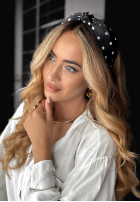 Čelenka na głowę w Bodky  Esther černá
