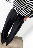 Eleganckie Kalhoty wide leg La Milla Own Rules černé