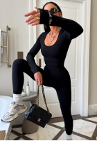 Wiskozowe Legíny La Milla Glow Up černé