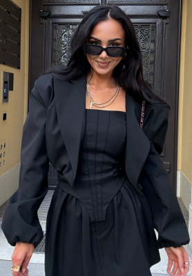 Krátké sako La Milla Always You Want černá