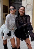 Koronkowa Halenka z falbankami La Milla Bye Forever Bílá
