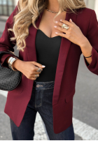 klasický Sako Premium bordowa