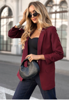 klasický Sako Premium bordowa