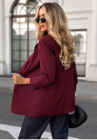 klasický Sako Premium bordowa