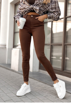 Kalhoty džínové  skinny Fuel Your Passion čokoládové