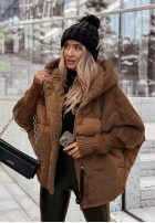 Prošívaná Bunda z futerkiem Snow & Pines velbloudí