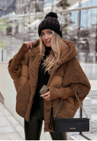 Prošívaná Bunda z futerkiem Snow & Pines velbloudí