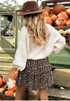 Svetr oversize Amari béžový