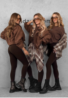 Bunda bomberka Give Me Truth čokoládová