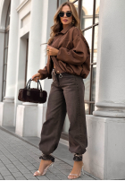 Bunda bomberka Give Me Truth čokoládová