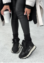 Sneakersy z futerkiem Getting Really Cold černé