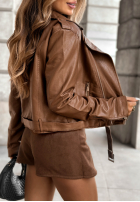 Bunda Ramoneska Royal Camel