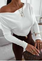 Wiskozowa asymetryczna Halenka Right For Me ecru