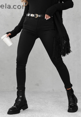 Džíny skinny Give It Everything černé