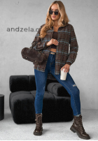 Kalhoty džínové  mom fit Give It Everything granátové